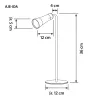 Activejet AJE-IDA 4IN1 mitmeotstarbeline lamp, must