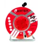 Pikenduskaabel VERTEX PB50METAL 50 m 3x2,5 mm² 3000 W, 4x tüüp E/F pistikupesa, IP44, tüüp F pistik, sees/väljas lüliti