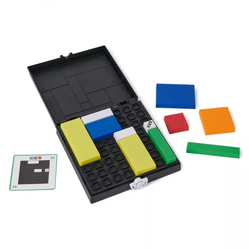 Rubik’s Cube Gridlock mäng, klassikalisest ajuvõimlemisest inspireeritud probleemilahendusmäng, näpumänguasi, täiskasvanutele ja lastele alates 7. eluaastast