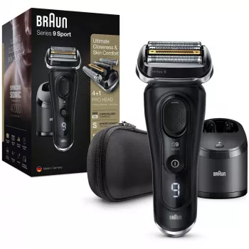 Braun Series 9 9352cc Sport habemeajaja Trimmer Must Hall