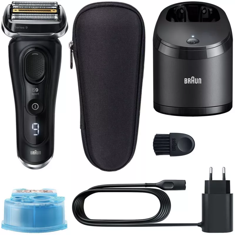 Braun Series 9 9352cc Sport habemeajaja Trimmer Must Hall