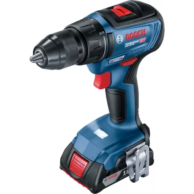 Akutrell Bosch GSR 18V-50, 1800 p/min, 28 N⋅m, 1 kg