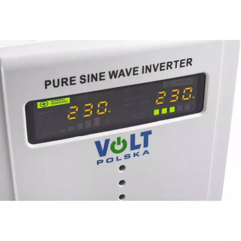 Katkematu toiteallikas VOLT POLSKA SINUS PRO 2000 E 12/230V, 2000 VA, 12 V alalisvool 230 V vahelduvvooluks