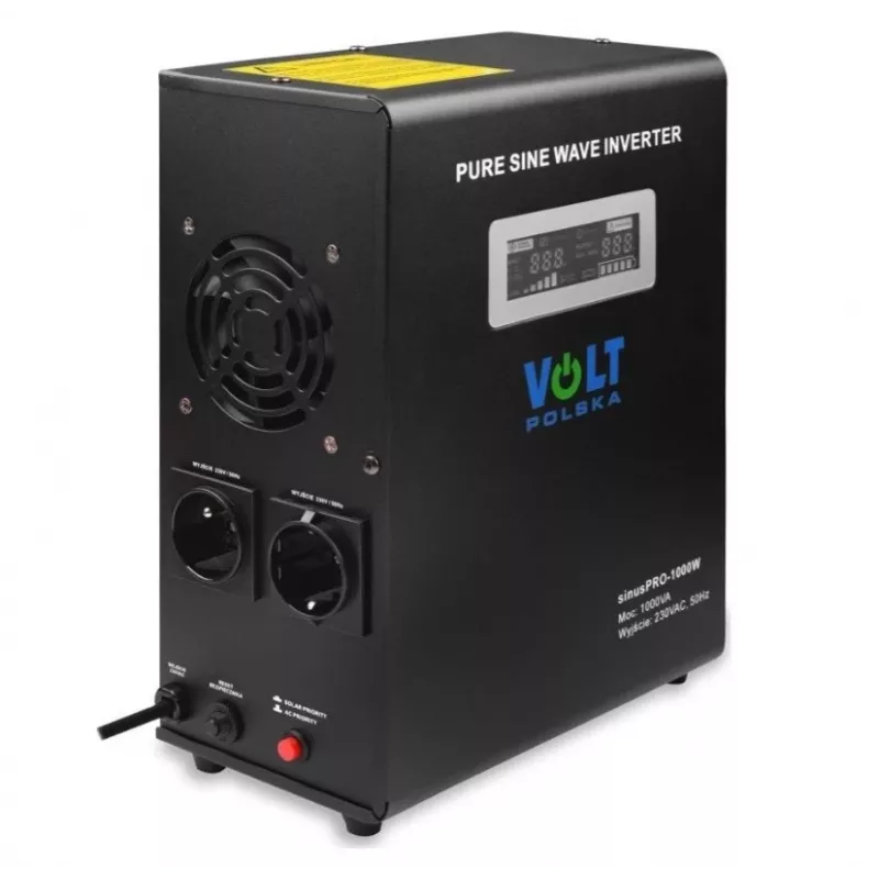 Pingemuundur Volt Polska SinusPro 1000W 12V 700W – puhas siinusväljund 12V süsteemidele