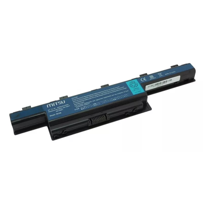 MITSU aku Acer Aspire 4551 4741 5741 jaoks 4400 mAh 10,8–11,1 V