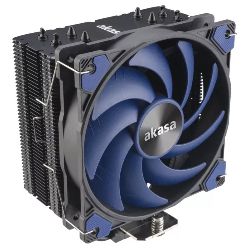 Akasa Alucia H4 Plus - Luftkühlung - 12 cm - 33,1 dB - 56,3 cfm - Schwarz - Blau
