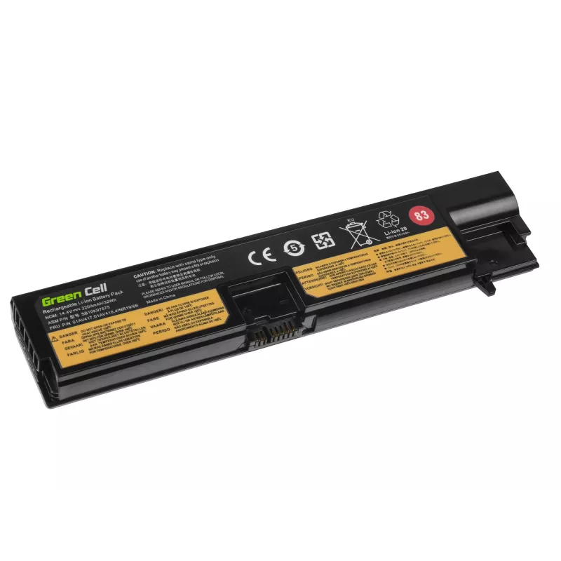 GREENCELL LE147 aku roheline Cell Lenovo ThinkPad E570 E570c E575 jaoks