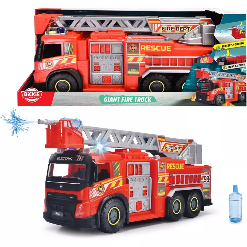 Mänguasi tuletõrjeauto Simba-Dickie Giant Fire Truck 203719031 liikuvate osadega