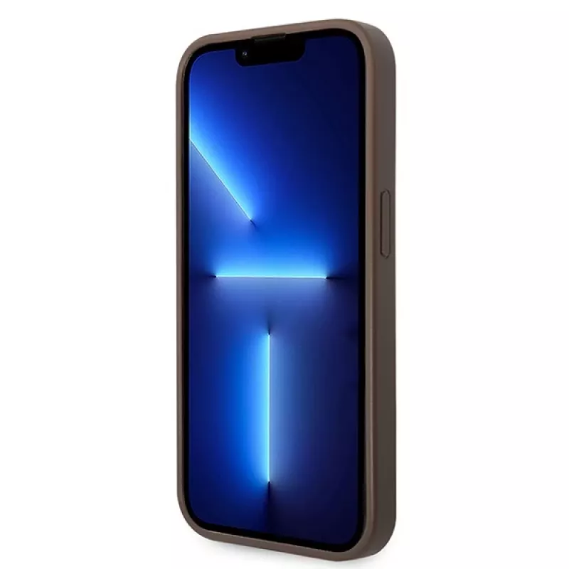 GUESS D?klas Guess GUHCP15L4GMGBR iPhone 15 Pro 6.1 ruda | ruda hardcase 4G Big Metal Logo