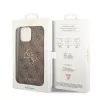 GUESS D?klas Guess GUHCP15L4GMGBR iPhone 15 Pro 6.1 ruda | ruda hardcase 4G Big Metal Logo