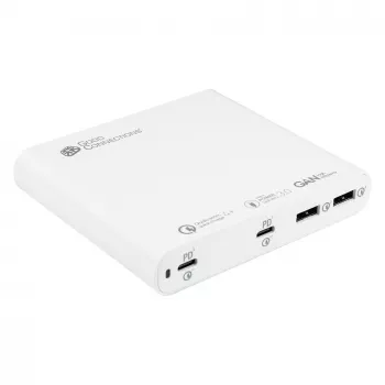 Mobiilseadme laadija Alcasa PCA-D001W Universal Valge AC kiirlaadimine