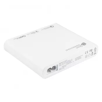 Mobiilseadme laadija Alcasa PCA-D001W Universal Valge AC kiirlaadimine