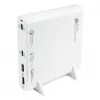 Mobiilseadme laadija Alcasa PCA-D001W Universal Valge AC kiirlaadimine