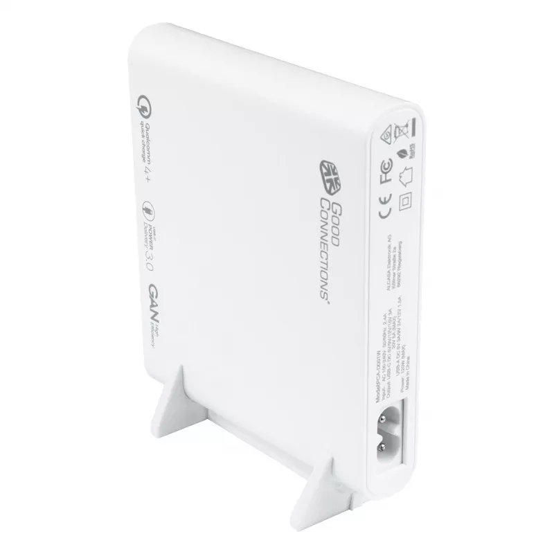 Mobiilseadme laadija Alcasa PCA-D001W Universal Valge AC kiirlaadimine