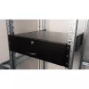 Sahtliüksus Equip Lukustatav Sahtel 19' 3U RAL9005 Must