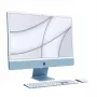APPLE iMac Z1E5 59,62cm 23,5tolli standardklaas M4 8C CPU/8C GPU/16C N.E. 16GB 256GB SSD Gbit Eth MM NumKey TID DE sinine (Z1E5-MWUF3D/A-0799NS)