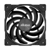 Akasa Alucia XS õhuke-Fan 120 mm - must