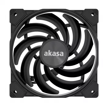 Akasa Alucia XS õhuke-Fan 120 mm - must