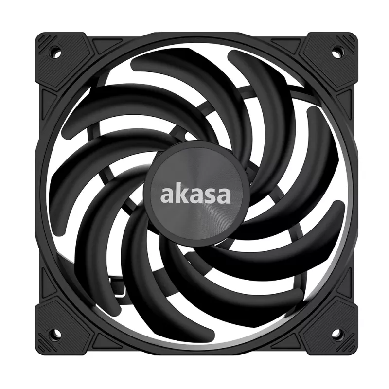 Akasa Alucia XS õhuke-Fan 120 mm - must