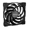 Akasa Alucia XS õhuke-Fan 120 mm - must