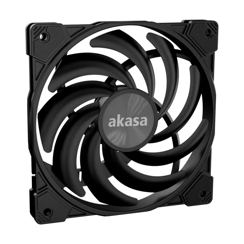 Akasa Alucia XS õhuke-Fan 120 mm - must