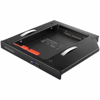 AXAGON RSS-CD12 2.5 SSD/HDD adapter optilise draivi jaoks 12.7 mm LED
