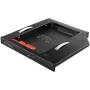 AXAGON RSS-CD12 2.5 SSD/HDD adapter optilise draivi jaoks 12.7 mm LED