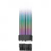 Ribbon kaabel THERMALTAKE AC-082-CN1NAN-A1 8-pin female-to-female, must, 0,272 m
