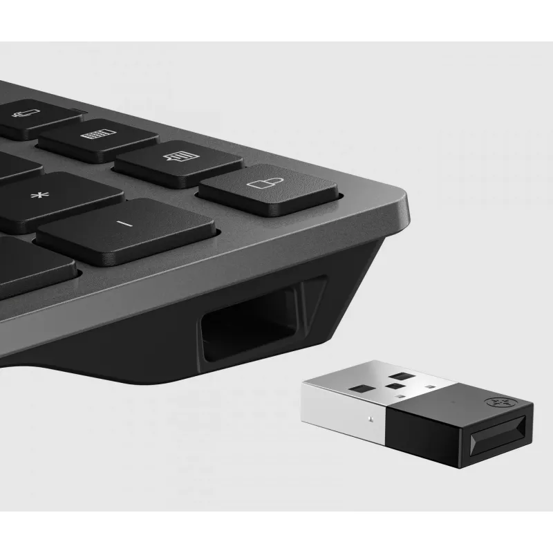HP 720 mitme seadme laetav juhtmevaba klaviatuur täissuuruses USB Bluetooth