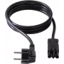 BACHMANN seadme toitejuhe maandatud pistiku/seadme pistikupesaga GST18-3, must, 7 m (375.1292)