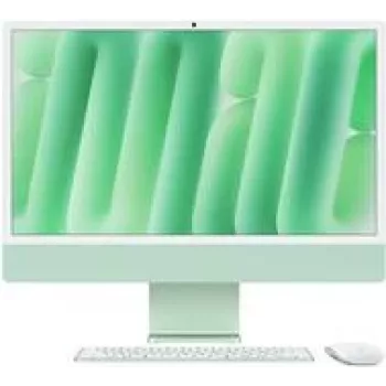 APPLE iMac Z1EM 59,62cm 23,5Zoll standard glass M4 10C CPU/10C GPU/16C N.E. 16GB 256GB SSD Gbit Eth MM NumKey TID DE Green (Z1EM-MWUY3D/A-07CRBT)