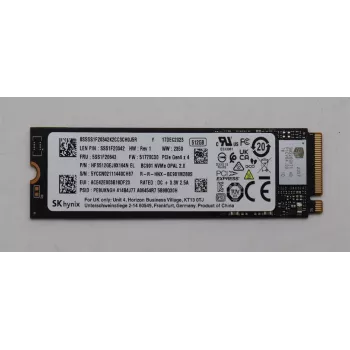 2,5-tolline SATA SSD Lenovo 256GB mudel 5SS1F20642