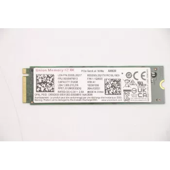 Sisemine NVMe SSD Lenovo SSDASM 512 GB PCIe 4.0 x4 M.2 2280
