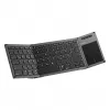 Inateck KB06101_STEEL GRAY klaviatuur Kodune RF-juhtmevaba + Bluetooth QWERTZ Inglise Must