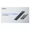 Inateck KB06101_STEEL GRAY klaviatuur Kodune RF-juhtmevaba + Bluetooth QWERTZ Inglise Must