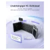 Inateck KB06101_STEEL GRAY klaviatuur Kodune RF-juhtmevaba + Bluetooth QWERTZ Inglise Must