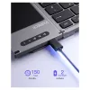 Inateck KB06101_STEEL GRAY klaviatuur Kodune RF-juhtmevaba + Bluetooth QWERTZ Inglise Must
