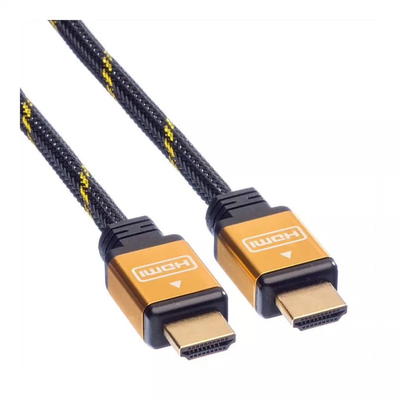 ROLINE Gold HDMI High Speed Kabel, ST-ST 1,0m (11.04.5561)