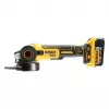 DeWalt DCK2026P2T-QW kombokomplekt DCD805 + DCG405, 18 V XR 2×5,0 Ah must, kollane