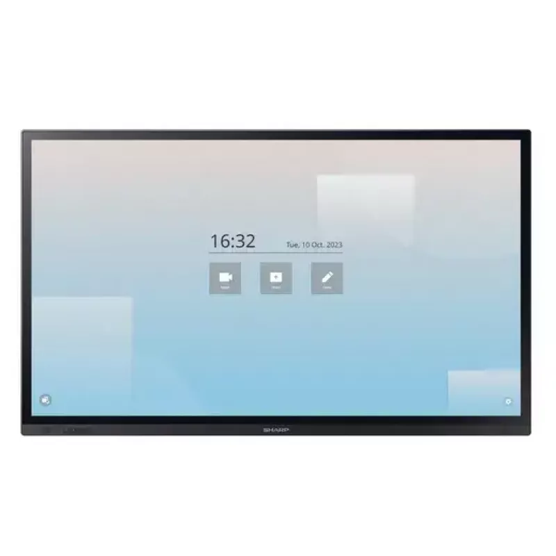 Interaktiivne lameekraan Sharp PN-LA862 86-tolline 4K Ultra HD puutetundlik must