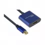 Videokaabli adapter Alcasa MDP-HDMI2 0.2 m Mini DisplayPort HDMI Must Sinine