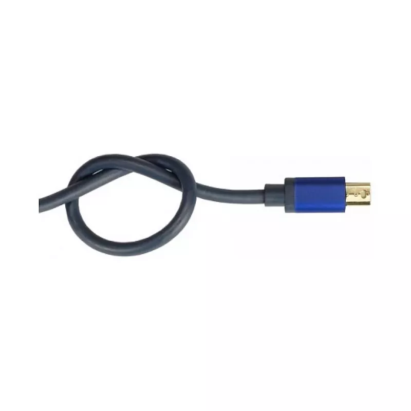 Videokaabli adapter Alcasa MDP-HDMI2 0.2 m Mini DisplayPort HDMI Must Sinine
