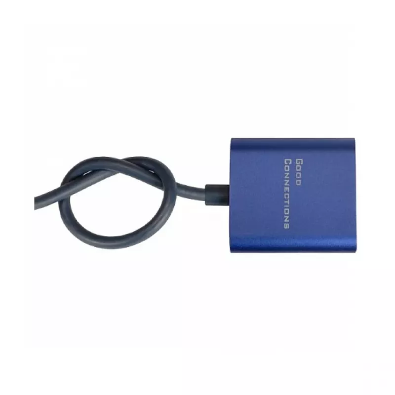 Videokaabli adapter Alcasa MDP-HDMI2 0.2 m Mini DisplayPort HDMI Must Sinine