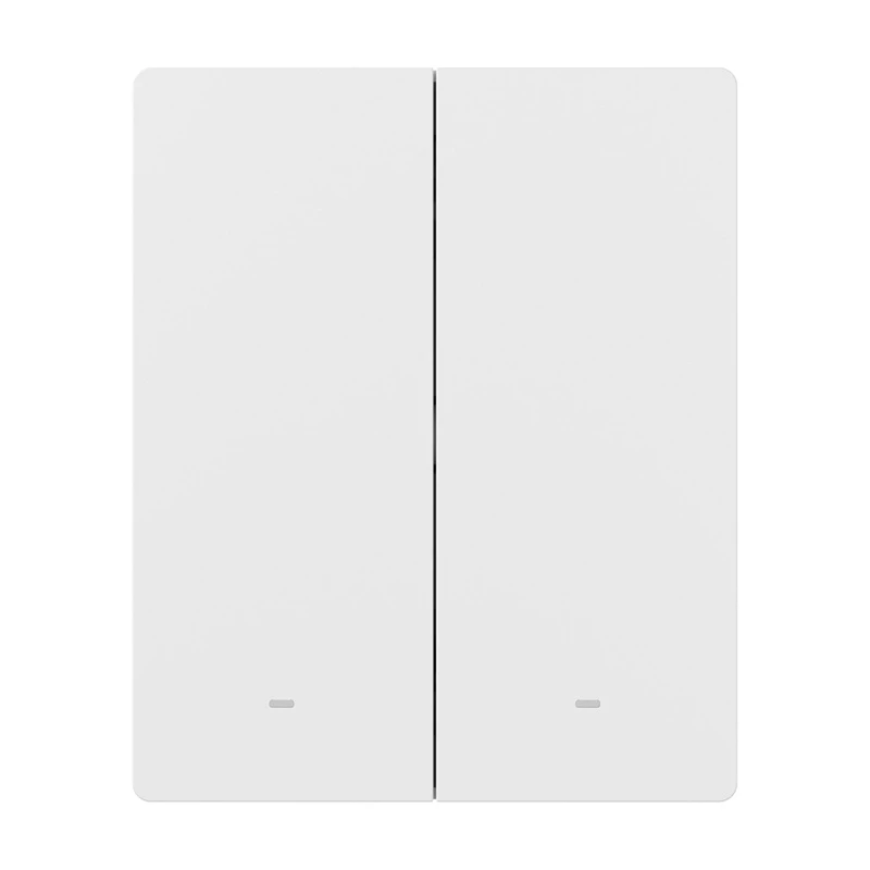 Sonoff ZBM5-2C-80W (2-kanaliga) Zigbee nutikas puutetundlik seinlüliti