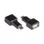 Kaabli soovahetaja USB C USB A Alcasa USB-AD201 Must