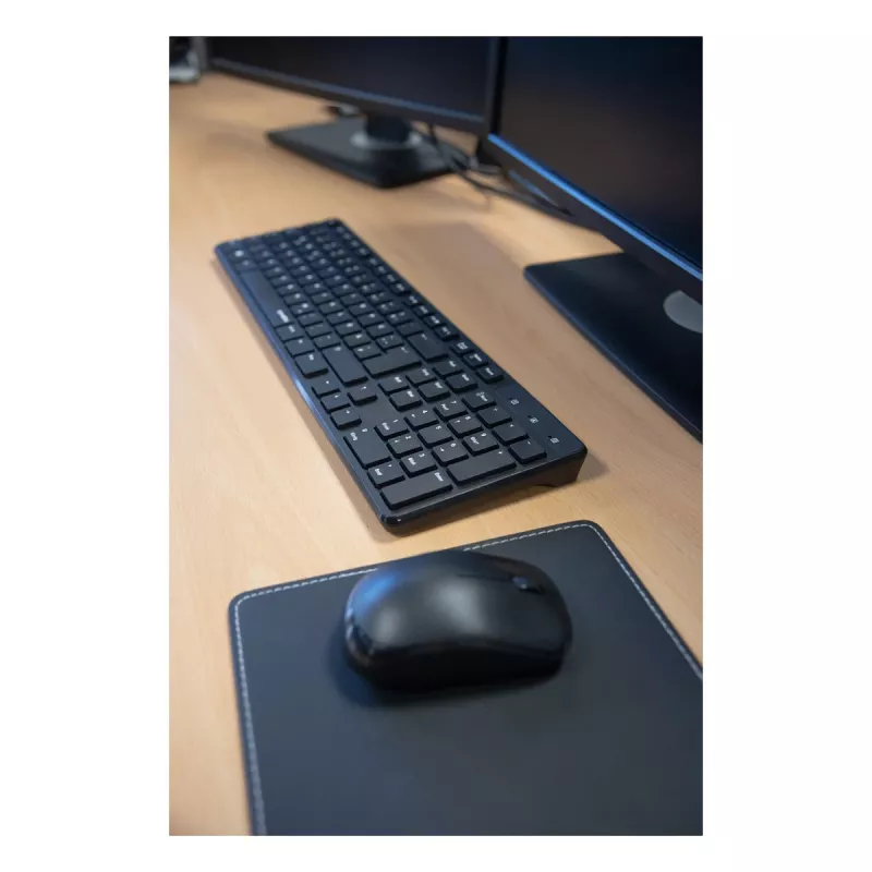 Juhtmevaba lauakomplekt Speedlink SIGNIUM SL-640303-BK Must — DE paigutus, juhtmevaba klaviatuur ja hiir
