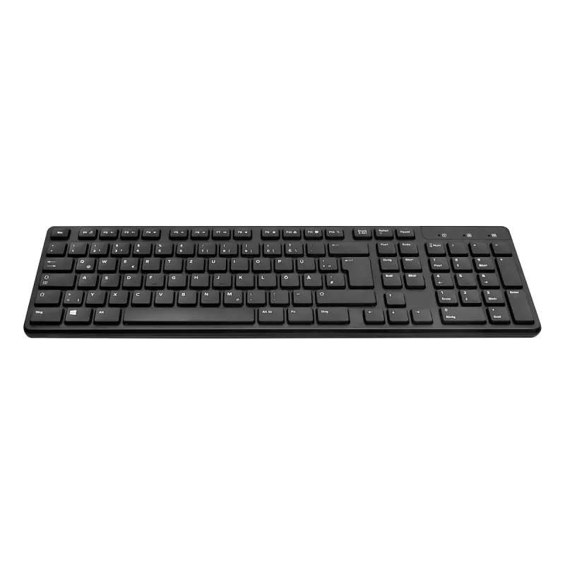 Juhtmevaba lauakomplekt Speedlink SIGNIUM SL-640303-BK Must — DE paigutus, juhtmevaba klaviatuur ja hiir