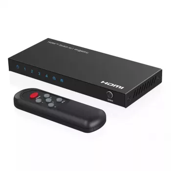 Video switch MicroConnect MC-HDMISWITCH0401-4K 4K 60Hz Metal Must