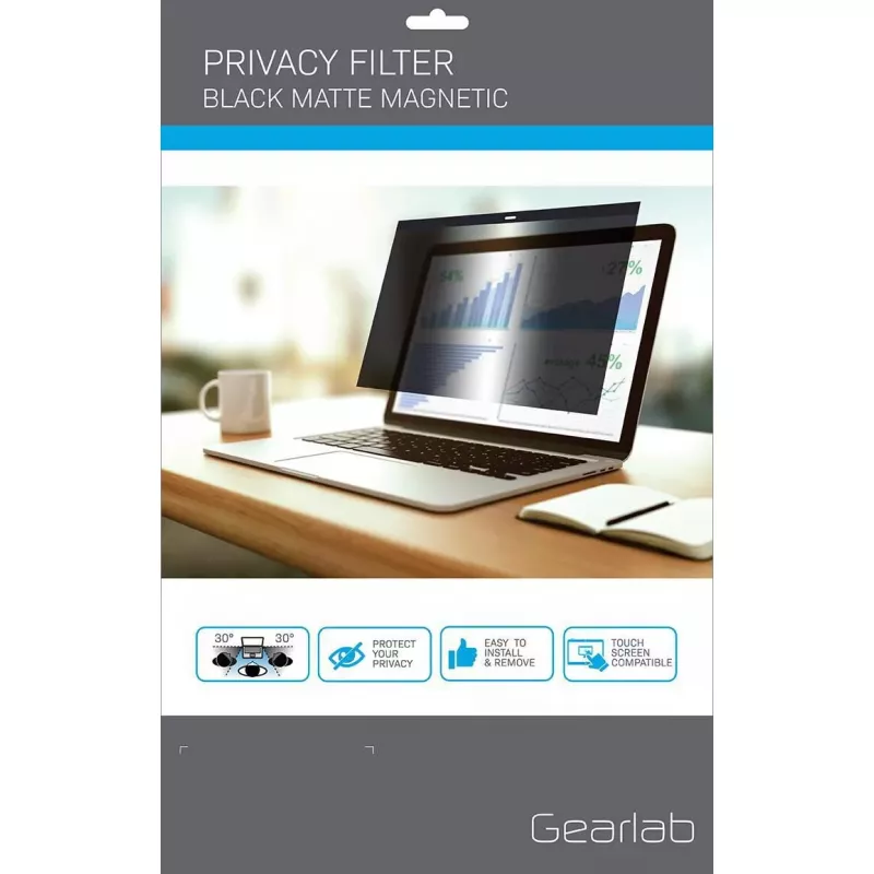 Raamita ekraani privaatsusfilter eSTUFF GLBM13293190 33,8 cm 16:9