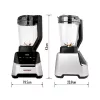 Lauapealne blender GASTROBACK Mix & Soup (2000 W, 2 L, Tritan-kann, titaanlõiketerad, puutjuhtimine, must/roostevaba teras)